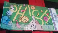 Lot Of Phish Items The Phish Companion Book 5Cds Dvd Vhs 11 Concert Ticket Stubs