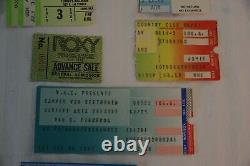 Lot Rare Punk Rock Concert Ticket Stubs Black Flag Dead Kennedys Fear Ramones