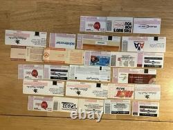 Lot of 25Vintage Concert Ticket Stubs Metallica, maiden, Pearl Jam, ? Nickelback
