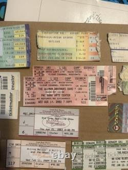 Lot of 28 Vintage Collectible Concert Ticket Stubs-Van Halen/U2/Tom Petty & More