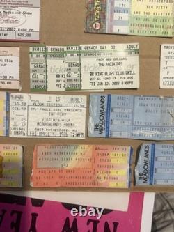 Lot of 28 Vintage Collectible Concert Ticket Stubs-Van Halen/U2/Tom Petty & More