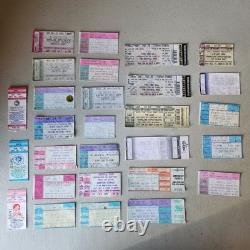 Lot of 28 Vintage Concert Tickets Stubs Grateful Dead Jerry Garcia Band Others