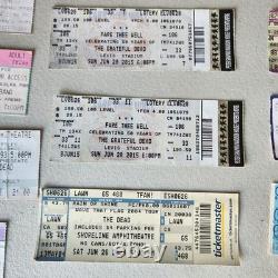 Lot of 28 Vintage Concert Tickets Stubs Grateful Dead Jerry Garcia Band Others