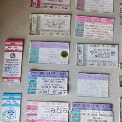 Lot of 28 Vintage Concert Tickets Stubs Grateful Dead Jerry Garcia Band Others