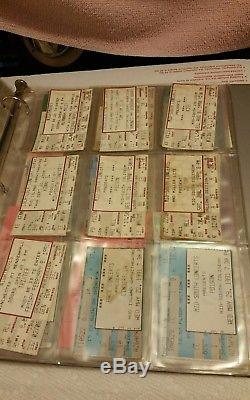 Lot of 75 Concert and event ticket stubs sold as one lot. Huge bands & artists