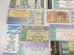 Lot of Concert Ticket Stubs ROLLING STONES PINK FLOYD BOB DYLAN METALLICA +MORE
