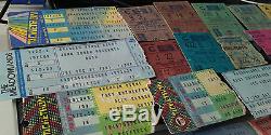 Lot of NY Area Concert Ticket Stubs Rock & Roll Madison Square Garden Pink Floyd