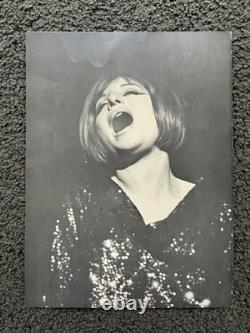 Lot of TWO 1964 & 1965 Barbra Streisand Concert Programs with Ticket STUB! NYC