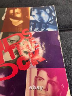 Lot of Vintage New Kids On The Block Tour Concert Program Book 90s+ticket stubs