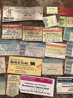 Lot of misc Concert Ticket Stubs. Jackyl, Janes Addiction, Metallica