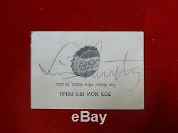 Louis Armstrong Satchmo Signed Autographed July 3, 1964 Concert Ticket Stub RARE
