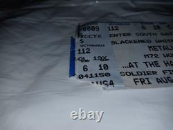 METALLICA 72 Seasons 2024 Tour Chicago 8/9/24 Soldier Field Concert Ticket Stub