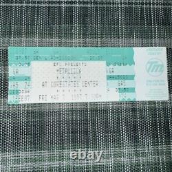 METALLICA FULL UNUSED Concert Ticket Stub PHILLY 3/7/1997