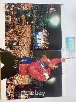 MICHAEL JACKSON 1988 BAD CONCERT TOUR PROGRAM Plus ticket Stub From Same Show