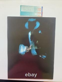 MICHAEL JACKSON 1988 BAD CONCERT TOUR PROGRAM Plus ticket Stub From Same Show