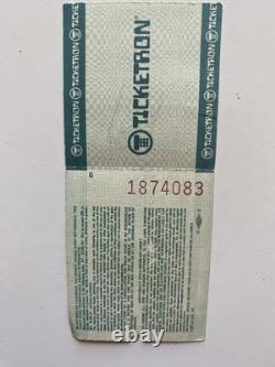 MICHAEL JACKSON 1988 BAD CONCERT TOUR PROGRAM Plus ticket Stub From Same Show