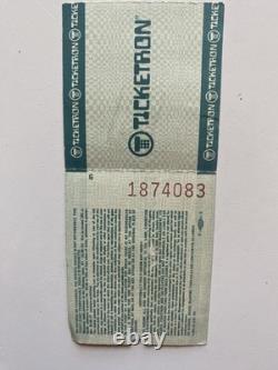 MICHAEL JACKSON 1988 BAD CONCERT TOUR PROGRAM Plus ticket Stub From Same Show