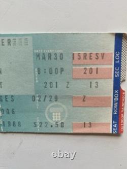 MICHAEL JACKSON 1988 BAD CONCERT TOUR PROGRAM Plus ticket Stub From Same Show
