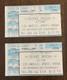 Michael Jackson Original Concert (2) Ticket Stubs Jan 16 1989 L. A. Sports Arena