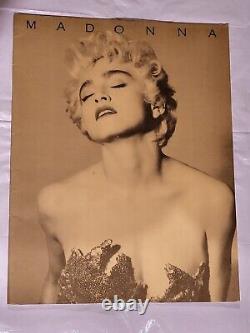 Madonna Vintage 1987 Toronto, Canada Original Concert Ticket Stub and program
