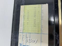 Mega Rare Authentic Original 1975 Elvis Presley concert ticket stub with Cert OH