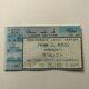 Metallica Providence Civic Center Concert Ticket Stub Vintage February 1992