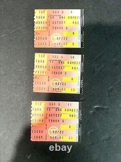 Michael Jackson 1984 Concert Ticket Victory Tour, Lot Of 3 Stubs Madison Square