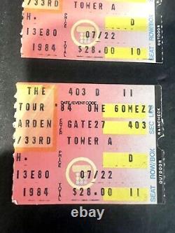 Michael Jackson 1984 Concert Ticket Victory Tour, Lot Of 3 Stubs Madison Square