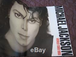 Michael Jackson 1988 World Tour Book for Japan Concert Program Japan Ticket Stub