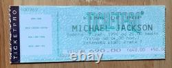 Michael Jackson Concert Ticket Stub, Prague, Czech Republic