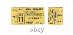 Michael Jackson and the Jackson 5 Concert Ticket Stub from 6/11/1975