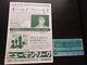 Mike Oldfield 1982 Japan Tour Promo Flyer With Concert Ticket Stub Prog
