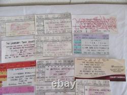 Mixed Lot 45 Concert Ticket Stub 1987-2009 Willie Nelson Dion Ray Elton + L. A