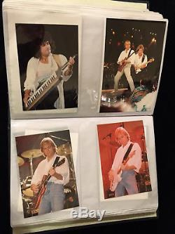 Moody Blues Concert Tour Photo Album Scrapbook-backstage Pass Ticket Stub Lot