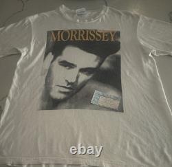 Morrissey Kill Uncle 1991 Tour Dallas Concert OG T Shirt and Ticket Stub HTF