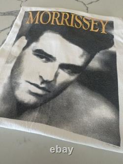 Morrissey Kill Uncle 1991 Tour Dallas Concert OG T Shirt and Ticket Stub HTF