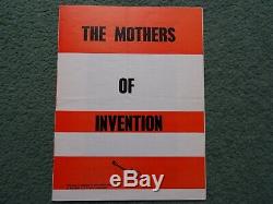 Mothers Of Invention Frank Zappa Concert Programme 2 Ticket Stubs Portsmouth 69