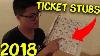 Movie Ticket Stubs Collection 2018