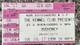 Mudhoney & Thee Headcoats 1990 Kennel Club San Francisco Concert Ticket Stub