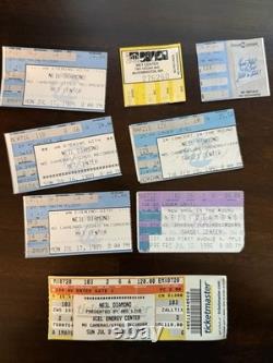 NEIL DIAMOND CONCERT TICKET STUBs LOT Minnesota, 70's, 80's, 90's & 2000