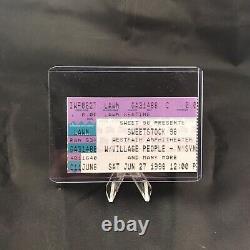 NSync Village People Sweetstock Westfair Concert Ticket Stub Vintage June 1998