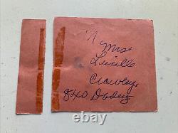 Nat King Cole Quincy Jones Concert Ticket Stub 1960 Deutsche Jazz Federation