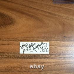 Nazareth Original Concert Ticket Stub 11/10/1997 Fargo ND Autographed by band