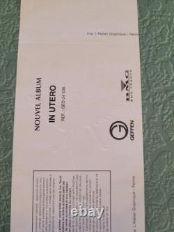 Nirvana 1994 Paris Concert Ticket In Utero Tour Unused Nirvana 1994 Paris Concert Ticket In Utero Tour Unused