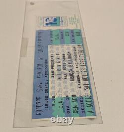 Nirvana Concert Ticket Oct 23, 1993 Full Stub Unused Aragon Ballroom