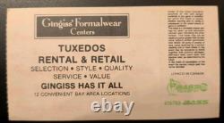 Nirvana Concert Ticket Stub Oct 26 1991 Warfield San Francisco Nevermind L7