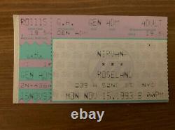 Nirvana Concert Ticket Stub Roseland November 15, 1993