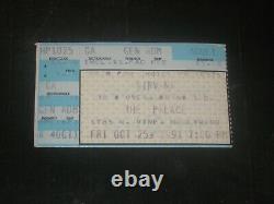 Nirvana & Hole 1991 Concert Ticket Stubthe Palacehollywood10/25/91 Rare