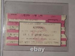 Nirvana Kurt Cobain Concert Ticket Stub Nov 27 1993 At&t Amphitheater