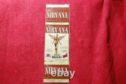 Nirvana Very Rare Concert Ticket Stub 1994 Kurt Cobain GUEST THE BUZZCOKS